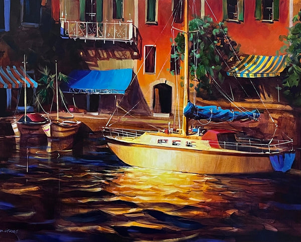 Michael O'Toole artwork 'Port of Call' at White Rock Gallery