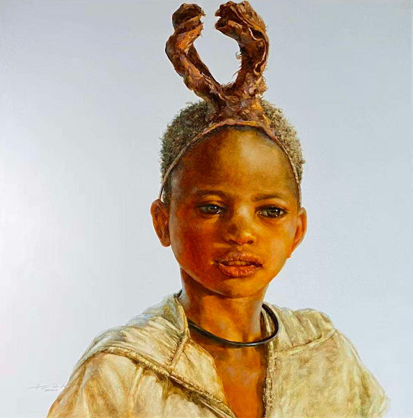 Donna Zhang artwork 'Donna Zhang - "Child from Opuwo"' at White Rock Gallery