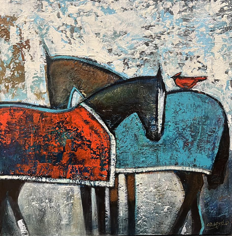 Lee Caufield artwork 'Lee Caufield - "Winter Wear"' at White Rock Gallery