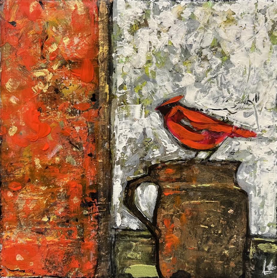 Lee Caufield artwork 'Lee Caufield - "Scarlet Screen"' at White Rock Gallery