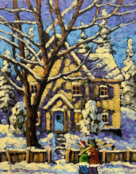 Rod Charlesworth artwork 'Rod Charlesworth - "Hockey Talk"' at White Rock Gallery