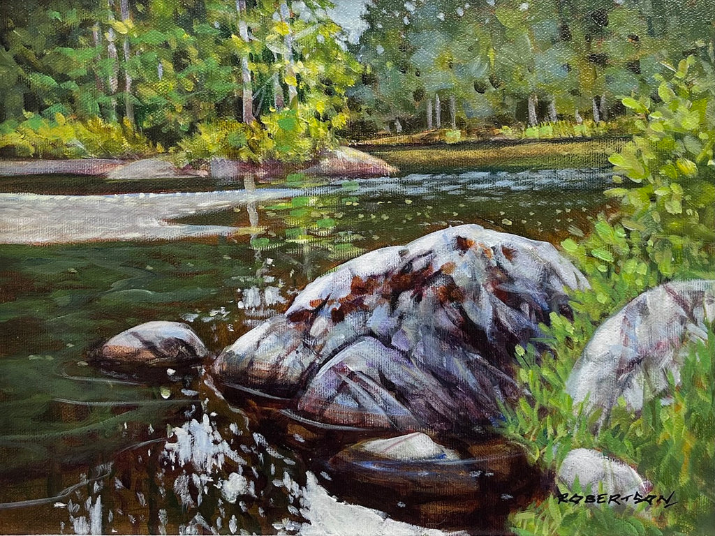 Janice Robertson artwork 'Janice Robertson - "From the Drift #3" (framed)' at White Rock Gallery