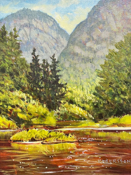 Janice Robertson artwork 'Janice Robertson - "From the Drift #2" (framed)' at White Rock Gallery