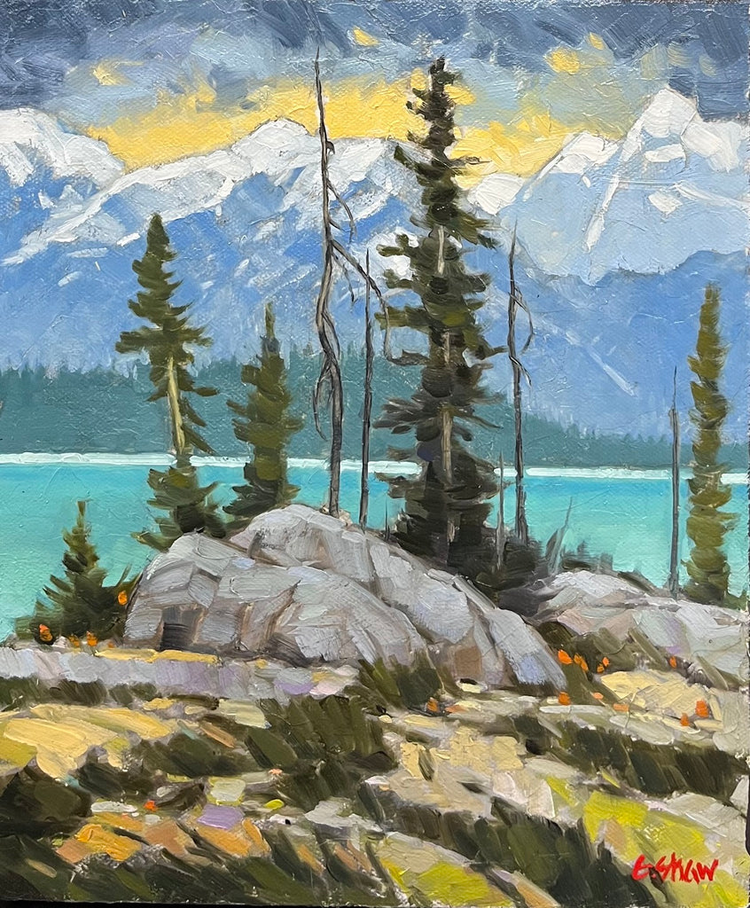 Graeme Shaw artwork 'Graeme Shaw - "Kluane Lake Motif"' at White Rock Gallery