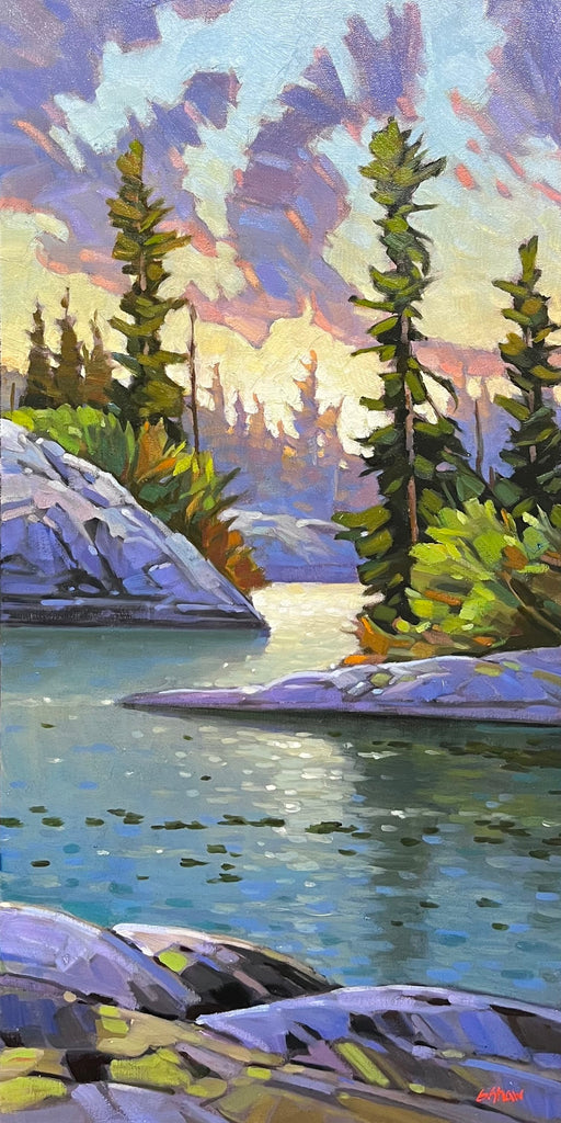 Graeme Shaw artwork 'Graeme Shaw - "As the Day Ends"' at White Rock Gallery