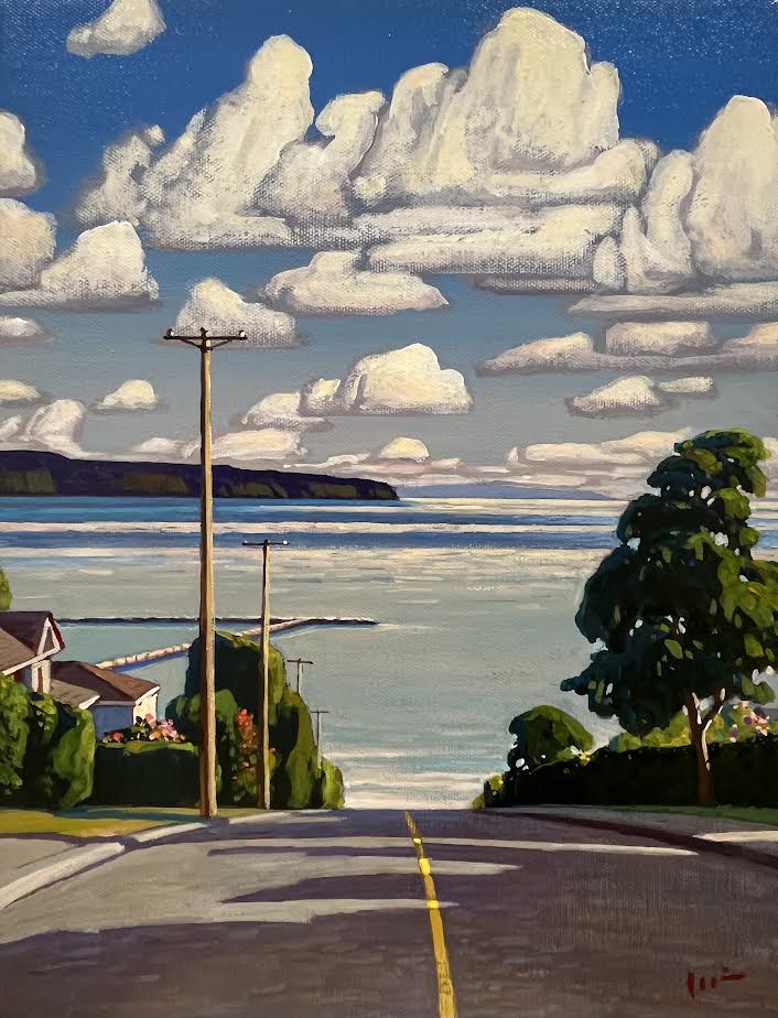 Min Ma artwork 'Min Ma - "Summer Afternoon, White Rock"' at White Rock Gallery