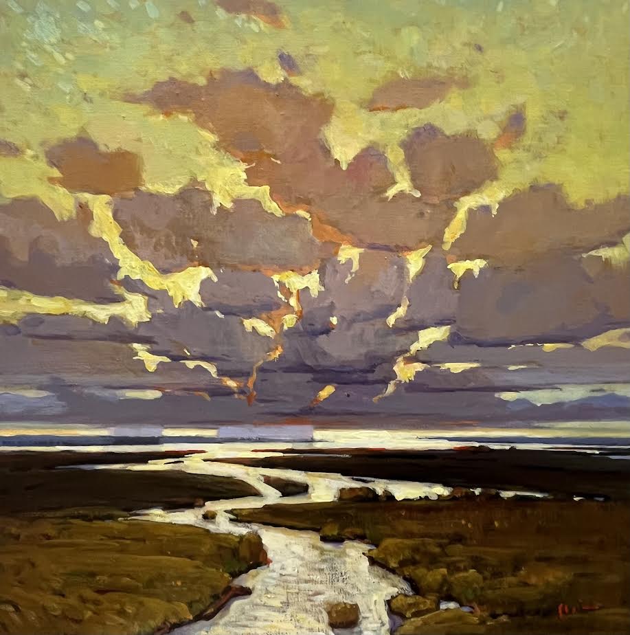 Min Ma artwork 'Min Ma - "Boundary Bay Afternoon"' at White Rock Gallery