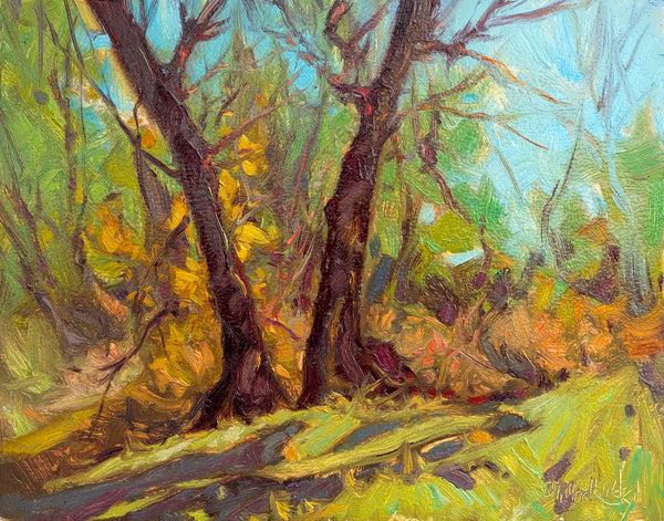 Dominik J. Modlinski artwork 'Dominik J. Modlinski - "Milk River Flood Plains"' at White Rock Gallery