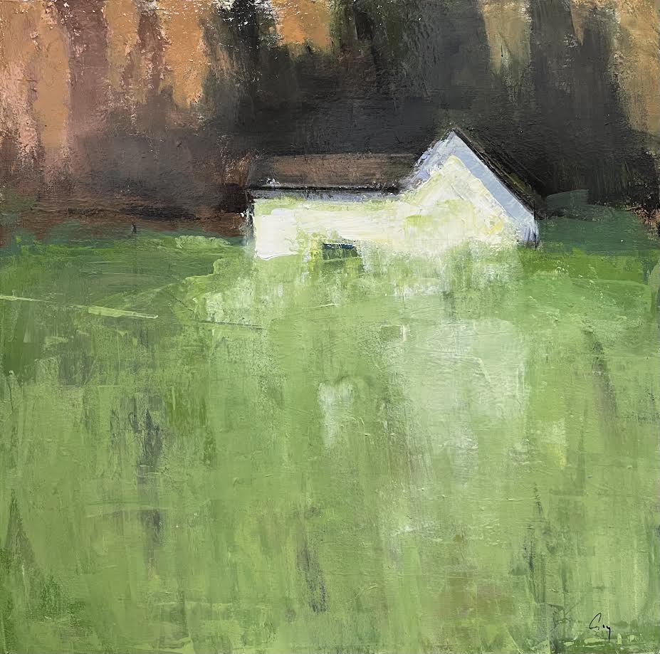 Robert P. Roy artwork 'Robert P. Roy - "Derrière les Arbres"' at White Rock Gallery