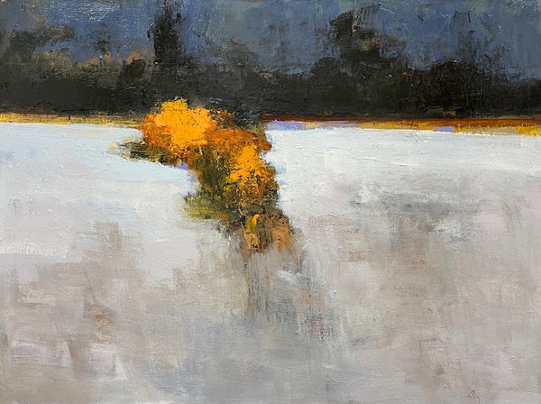 Robert P. Roy artwork 'Robert P. Roy - "Touche D'orange"' at White Rock Gallery