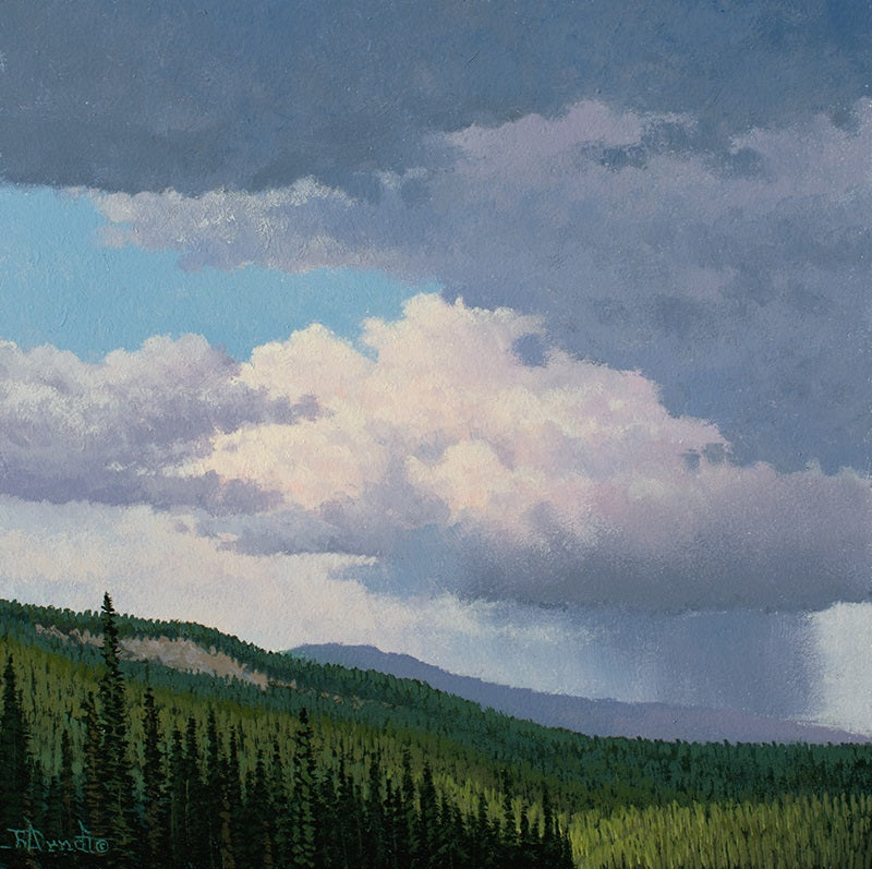 Roger D. Arndt artwork 'Roger D. Arndt - "Incoming"' at White Rock Gallery