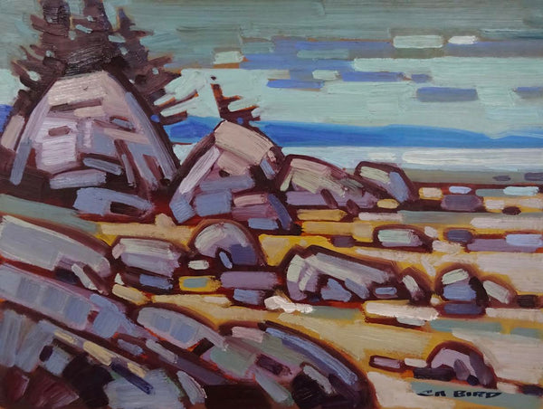 Cameron Bird artwork 'Cameron Bird - "Low Tide, Ucluelet"' at White Rock Gallery