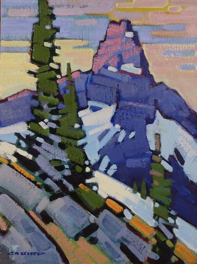 Cameron Bird artwork 'Cameron Bird - "Black Tusk Alpine"' at White Rock Gallery