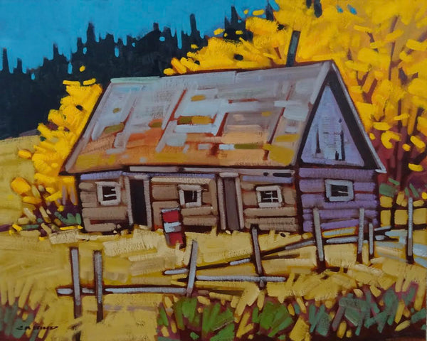 Cameron Bird artwork 'Cameron Bird - "Golden Memories"' at White Rock Gallery