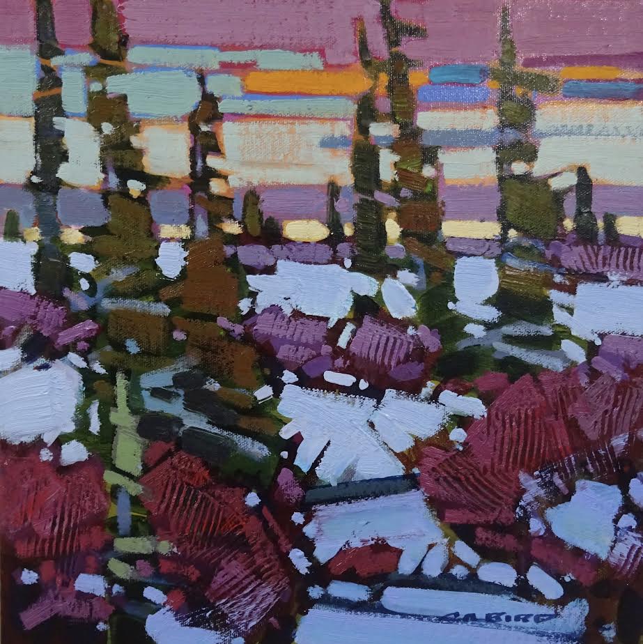 Cameron Bird artwork 'Cameron Bird - "Sundown on the Plateau"' at White Rock Gallery