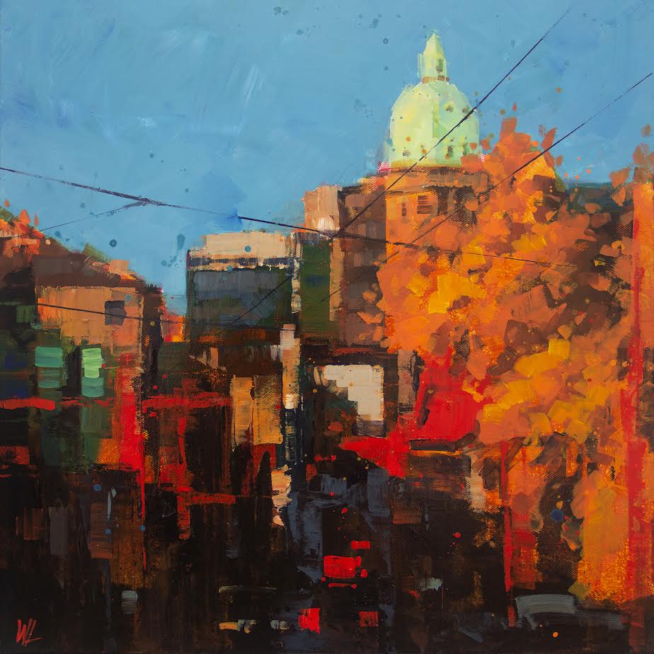 William Liao artwork 'William Liao - "Autumn on W Pender"' at White Rock Gallery