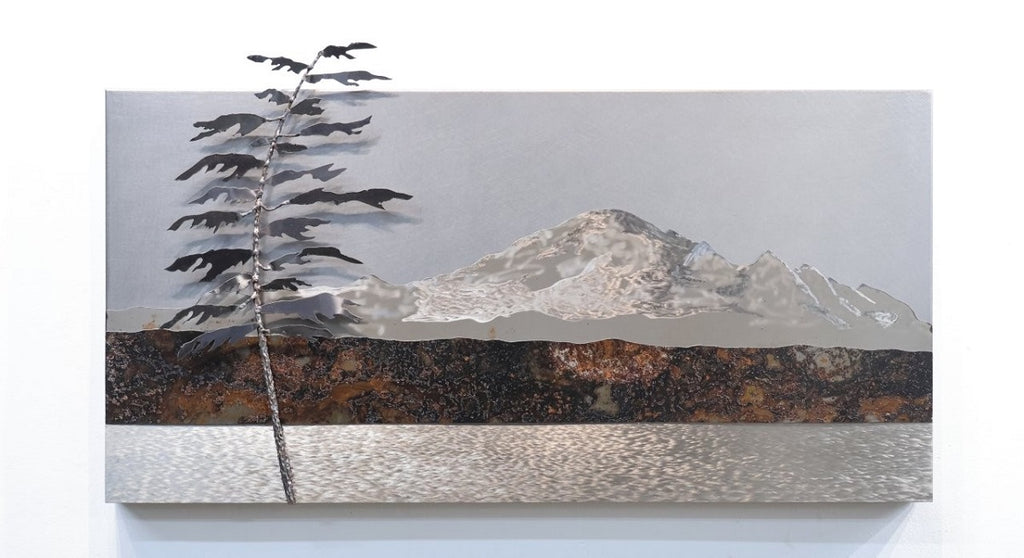 Floyd Elzinga artwork 'Floyd Elzinga - "#25-520 Mount Baker"' at White Rock Gallery