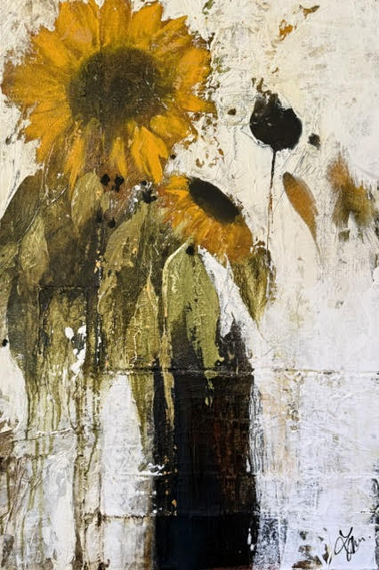 Laura Harris artwork 'Don't know what you've got 'til it's gone' at White Rock Gallery