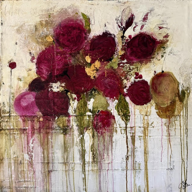 Laura Harris artwork 'Keep it all just a little wild' at White Rock Gallery