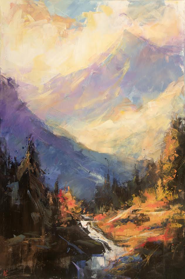 William Liao artwork 'Ethereal Heights' at White Rock Gallery