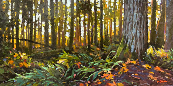 Graeme Shaw artwork 'Winter Light' at White Rock Gallery