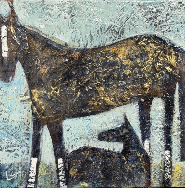 Lee Caufield artwork 'Bond' at White Rock Gallery