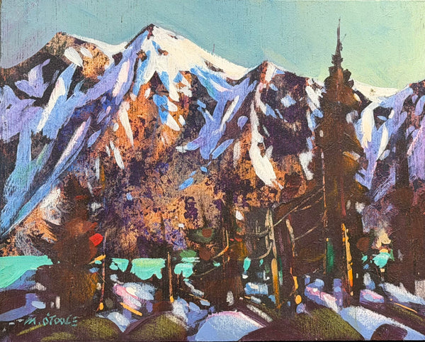 Michael O'Toole artwork 'Copper Mountain' at White Rock Gallery