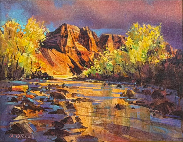 Michael O'Toole artwork 'Capital Reef- Utah' at White Rock Gallery