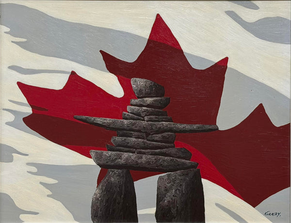 Ken Kirkby artwork 'Canada's North' at White Rock Gallery