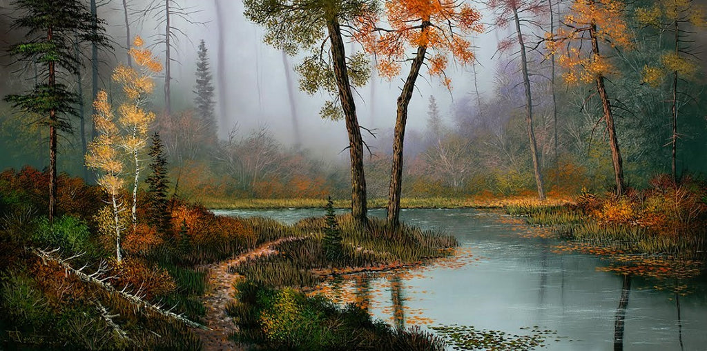 Roger D. Arndt artwork 'Tranquil Edge' at White Rock Gallery