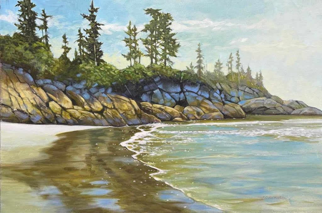 Janice Robertson artwork 'Soft Light Tofino' at White Rock Gallery