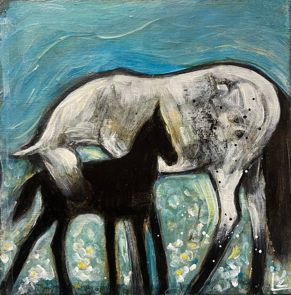 Lee Caufield artwork 'Little Big Guy' at White Rock Gallery