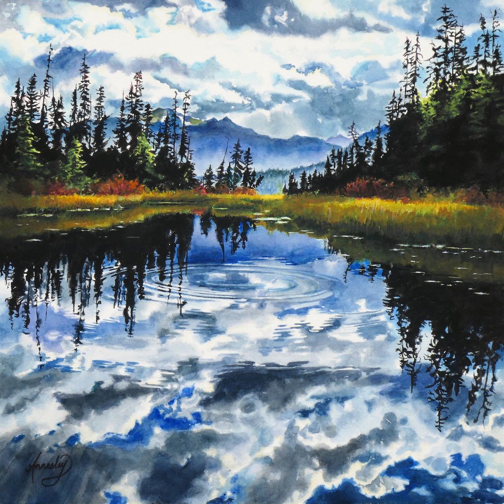 Jennifer Annesley artwork 'Paddle West' at White Rock Gallery