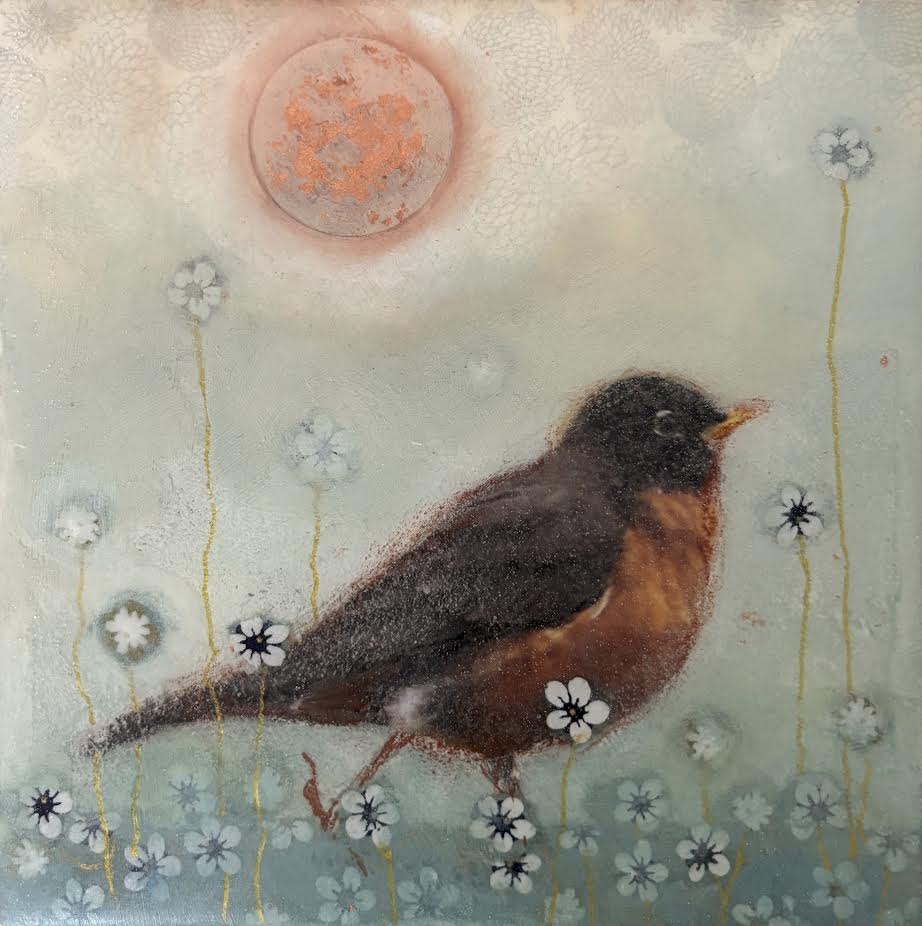 Nikol Haskova artwork 'In Bloom' at White Rock Gallery