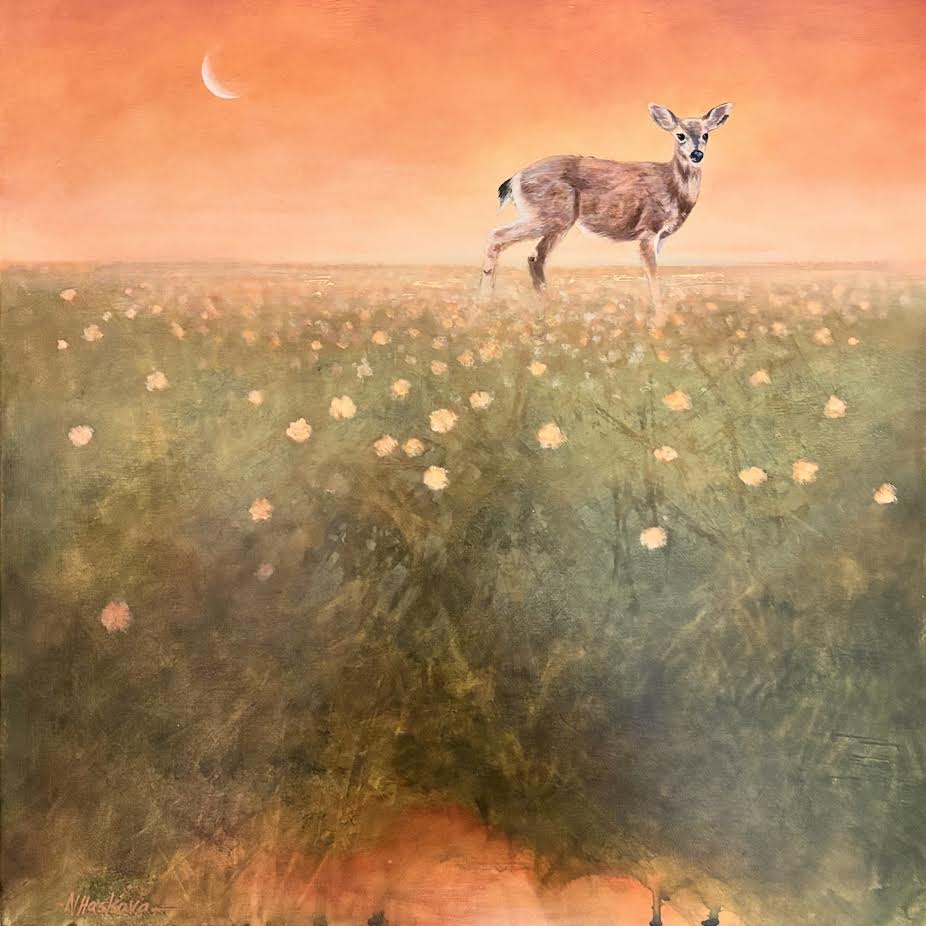 Nikol Haskova artwork 'Between Heaven and Earth' at White Rock Gallery