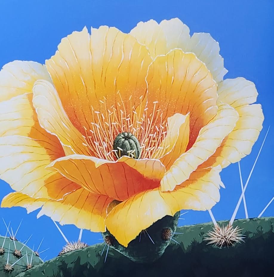 Glen Melville artwork 'Sunnyside Up.' at White Rock Gallery