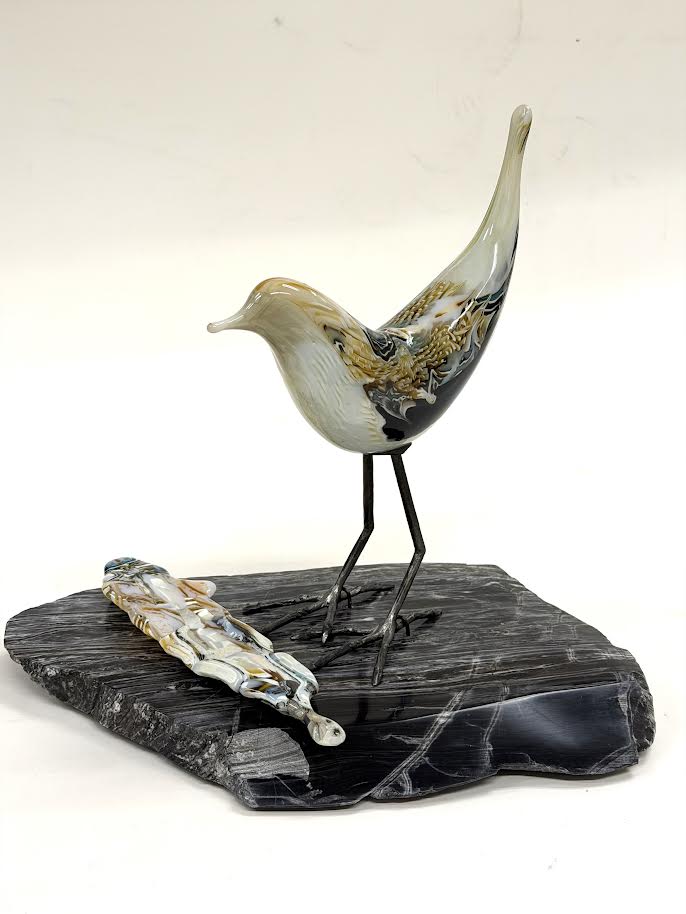 Other Artists artwork 'Leslie Rowe-Israelson, Shore Bird (female)' at White Rock Gallery