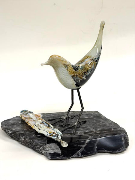 Other Artists artwork 'Leslie Rowe-Israelson, Shore Bird (female)' at White Rock Gallery