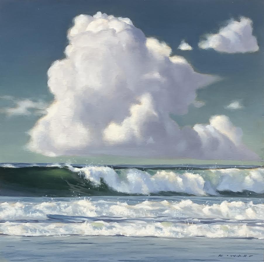 Ray Ward artwork 'Cloud and Wave Motif' at White Rock Gallery