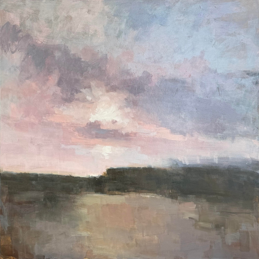 Robert P. Roy artwork 'Fin D'Une Belle Jouree' at White Rock Gallery