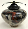 Geoff Searle artwork 'Round Vase with Black Top (GS297)' at White Rock Gallery