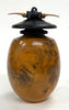 Geoff Searle artwork 'Medium Flat Neck Vase with Top (GS306)' at White Rock Gallery