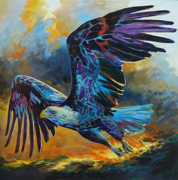 David Langevin artwork 'I'm Outta Here' at White Rock Gallery