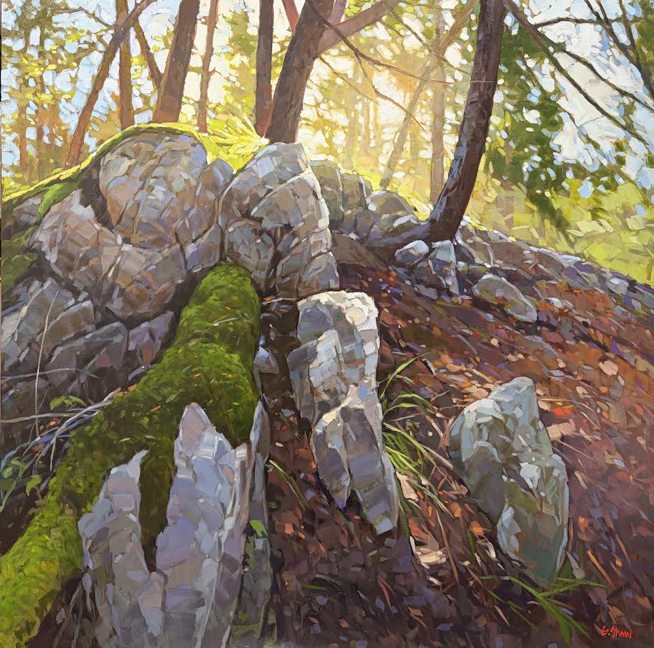 Graeme Shaw artwork 'Morning Light' at White Rock Gallery