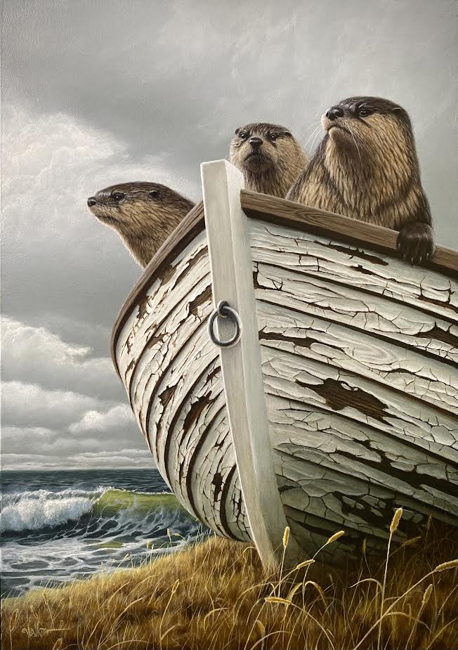 Christopher Walker artwork 'Habitat' at White Rock Gallery