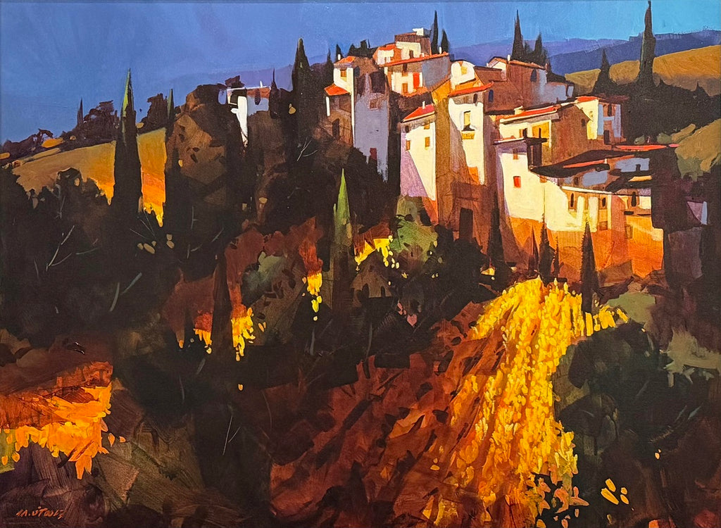 Michael O'Toole artwork 'Tuscan Retreat' at White Rock Gallery