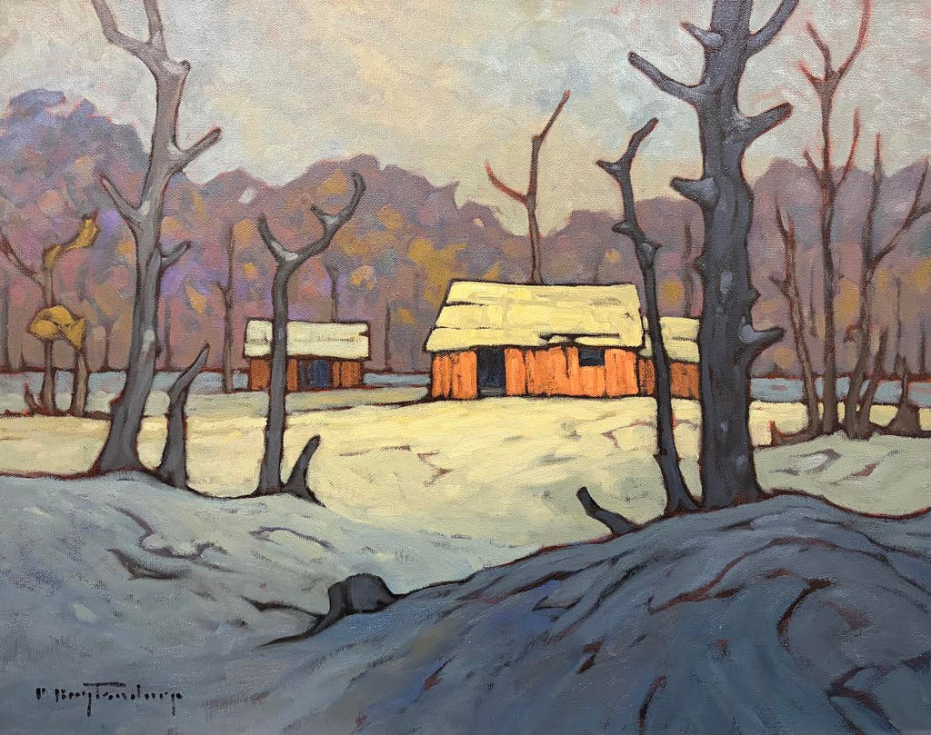 Phil Buytendorp artwork 'Phil Buytendorp - Snow Glow' at White Rock Gallery