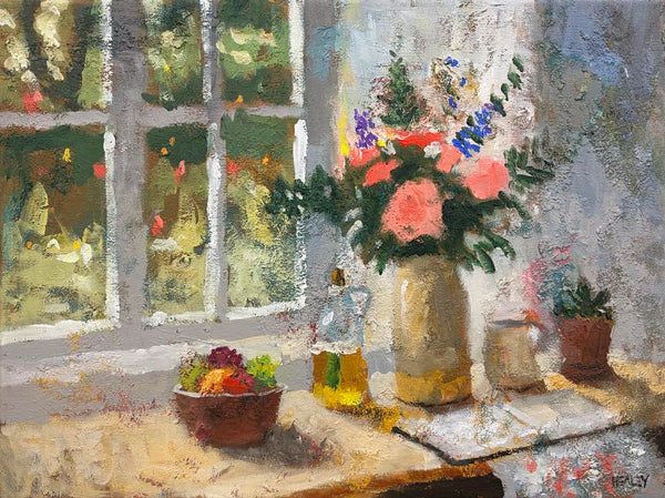 Paul Healey artwork 'Paul Healey - By the Window' at White Rock Gallery