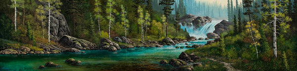Roger D. Arndt artwork 'Roger D.Arndt - Moose Falls' at White Rock Gallery