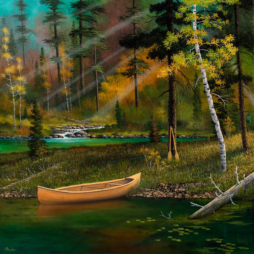 Roger D. Arndt artwork 'Roger D. Arndt - No Finer Day' at White Rock Gallery